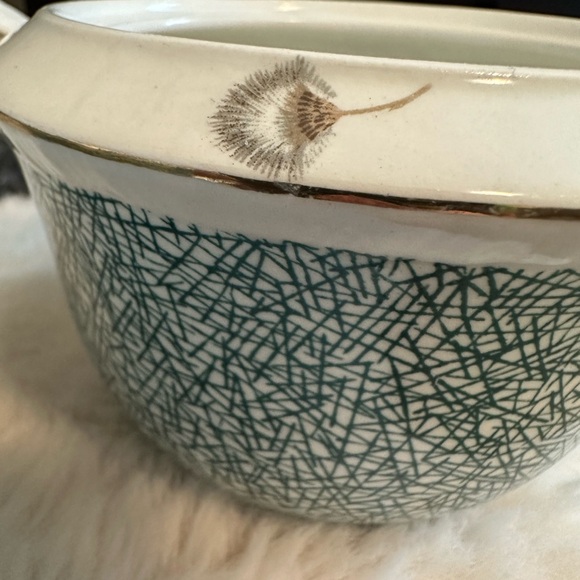 Vintage Creamer and Sugar Dish - 6276 Thistledown Maddock England - Picture 6 of 11